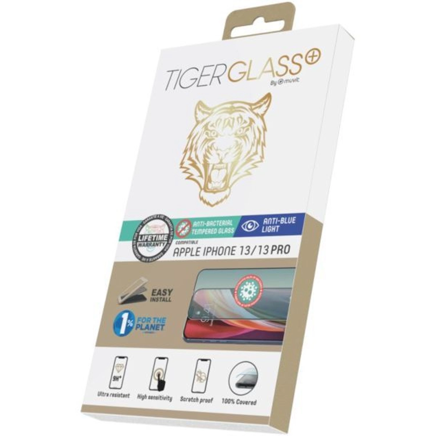 Clear Tempered Glass Screen Protector for iPhone 13 Pro