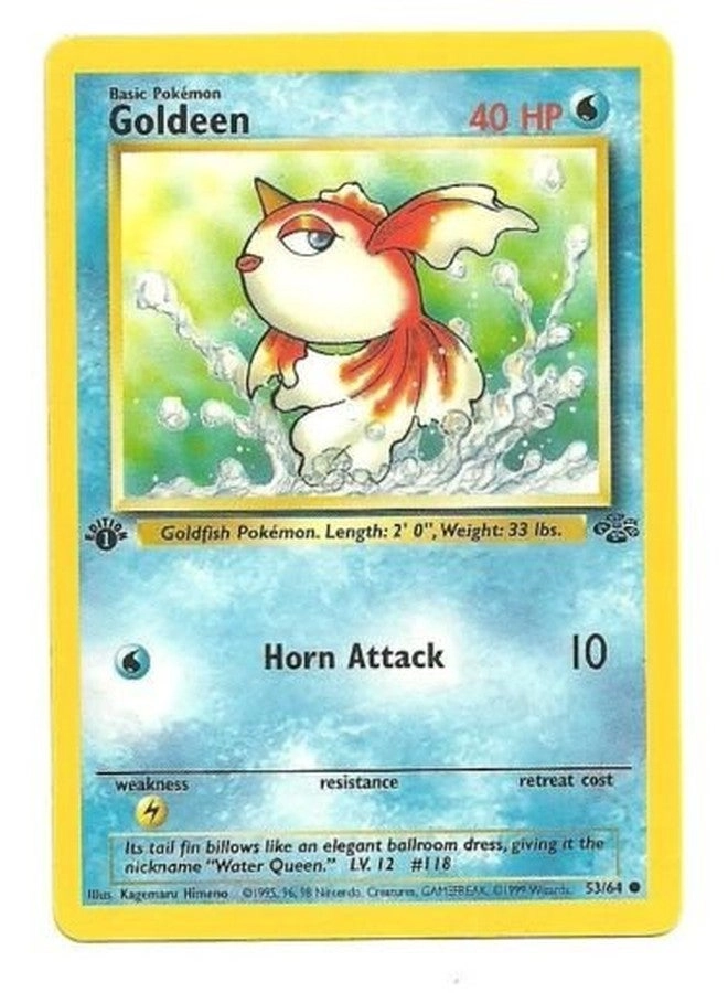 Pokémon Goldeen 53 - Jungle 1st Edition