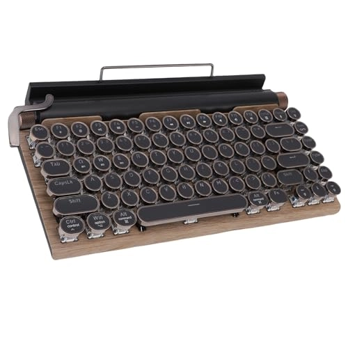 Retro Typewriter Keyboard - Wired/Wireless