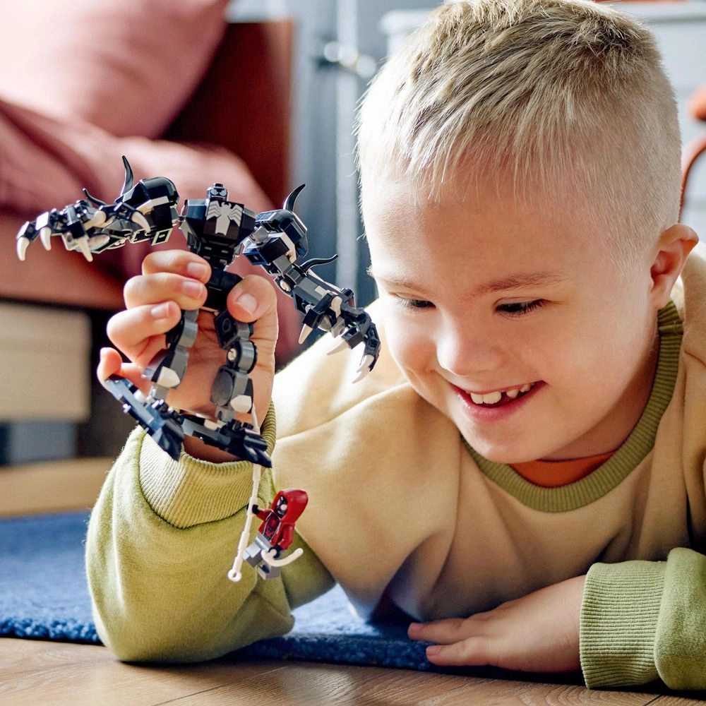 Marvel Venom Mech Armor Vs. Miles Morales