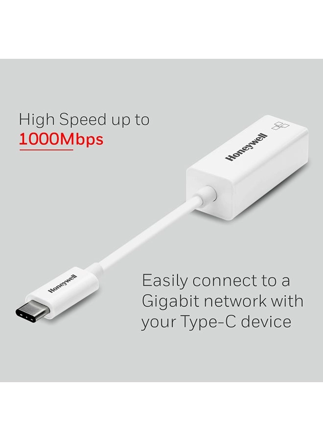Type C to Gigabit Ethernet Adapter