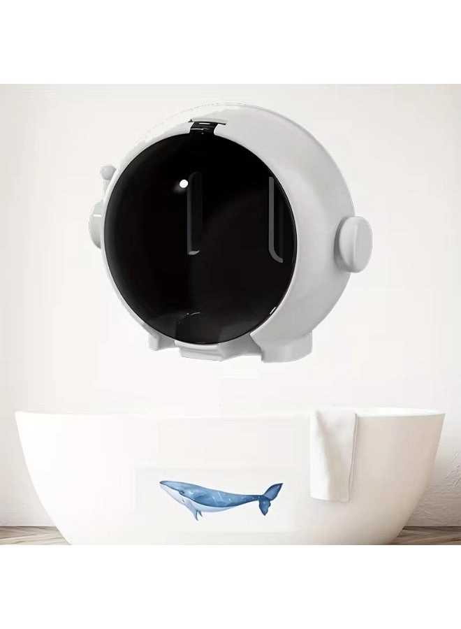 Wall-Mounted Toothbrush Holder