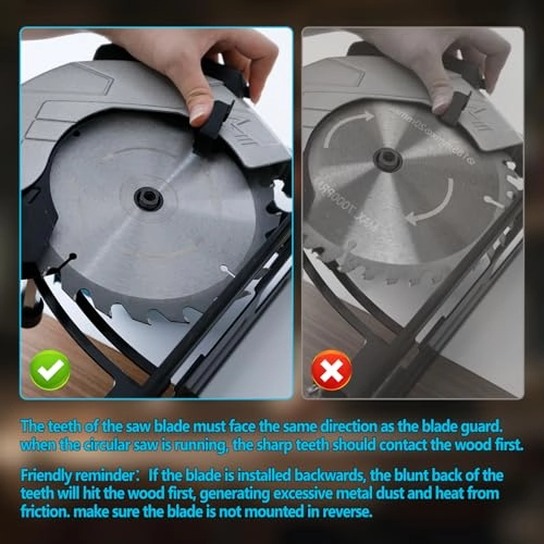 Brushless Motor Circular Saw Cordless 185mm