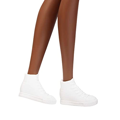 Barbie Fashionistas - Tall Blonde Afro Tie-dye Romper Ages 3+