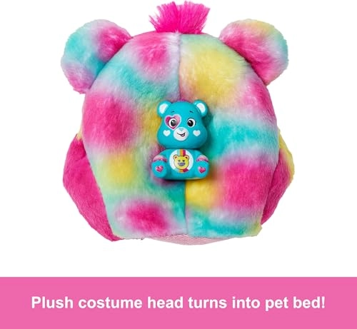 Good Vibes Bear Barbie Fashion Doll - Cutie Reveal Care Bears Series 2 10 Surprises Ages 3+