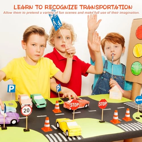 Mini Traffic Cones - 4 - 6 years 40 pieces