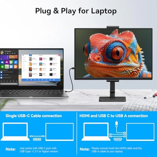 Touchscreen Portable Monitor - US-14inch 14 Inches 1920x1200