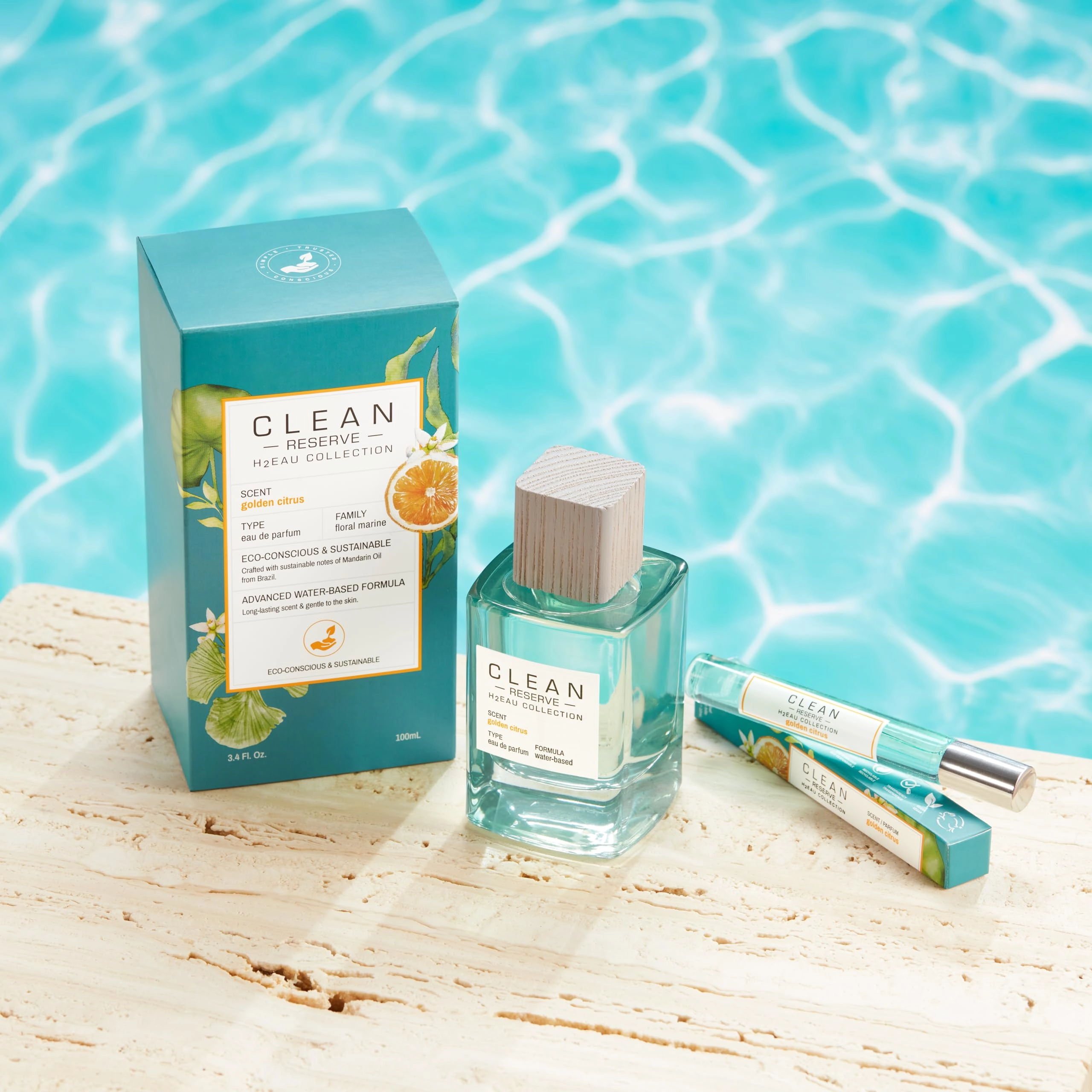 Golden Citrus Eau de Parfum 0.34 Fluid Ounces