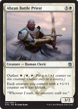 Magic: the Gathering Abzan Battle Priest 1/269 - Khans of Tarkir