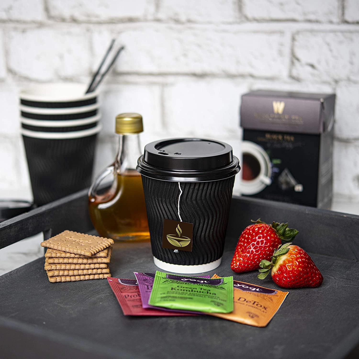 Ripple Paper Cup - 100 pcs