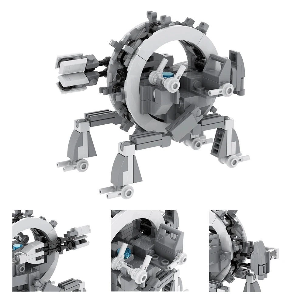 TSMEU-6 Personal Wheel Bike - Clone Troopers 161 pcs