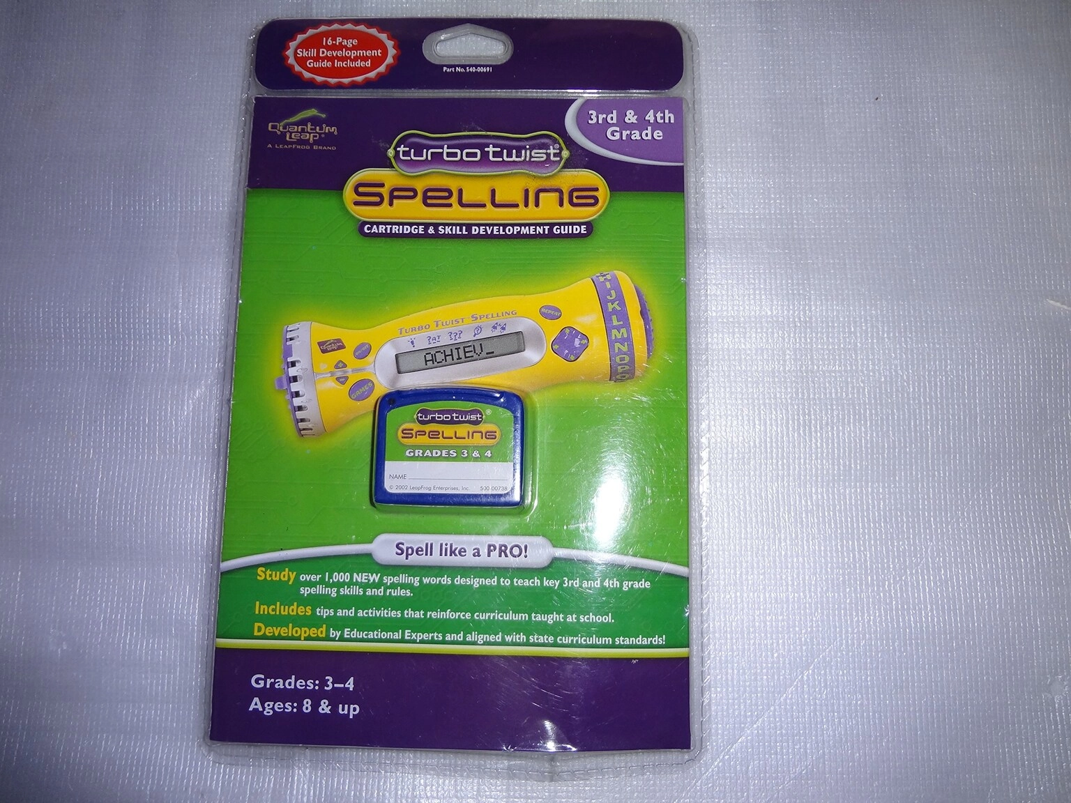 MZA STORES Spelling Cartridge - 3rd and 4th Grade