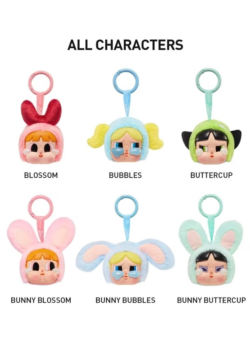 CRYBABY x Powerpuff Girls Vinyl Face Plush - Approx. 15–17cm