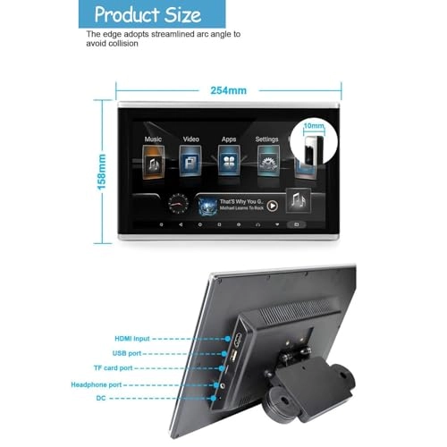Car Headrest Video Player - 10 Inch