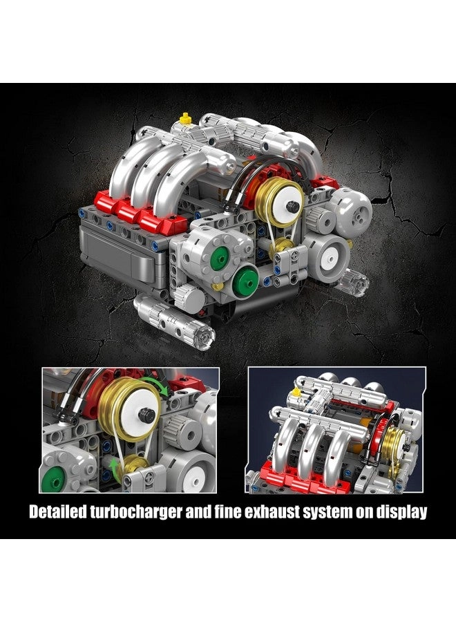 Boxer Engine - 609 Pcs Electric motor