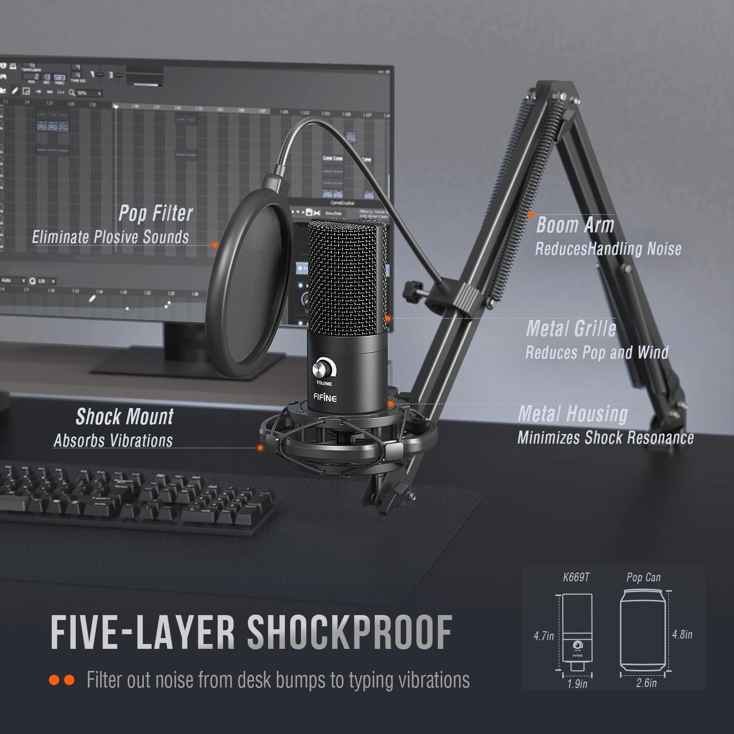 T669 USB Microphone