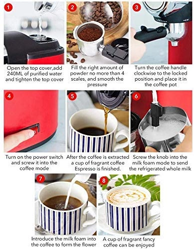 Mini Electric Drip Coffee Maker - Semi-Automatic Household