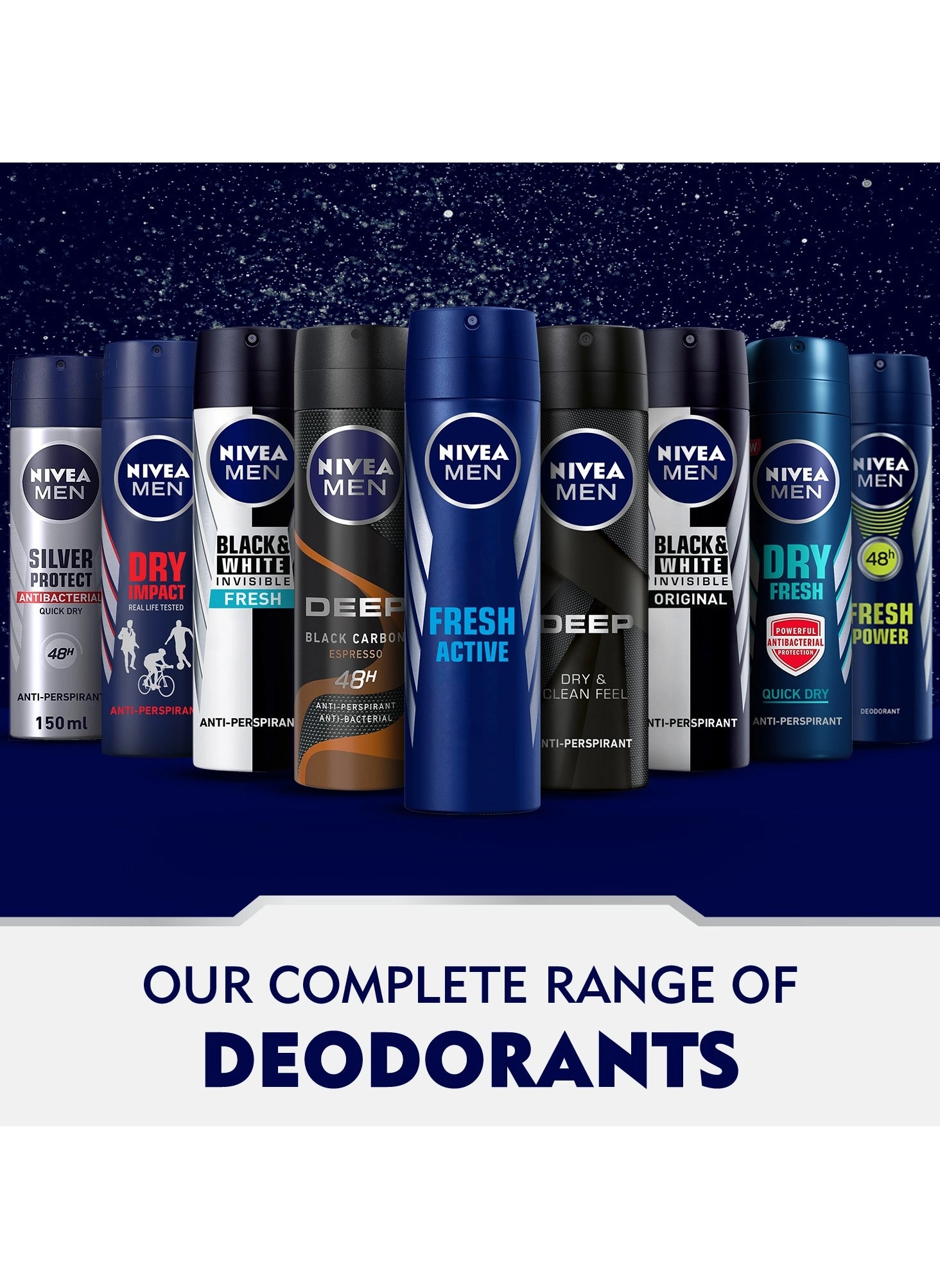 Dry Impact Deodrant - 150x3 ml 3 piece(s)