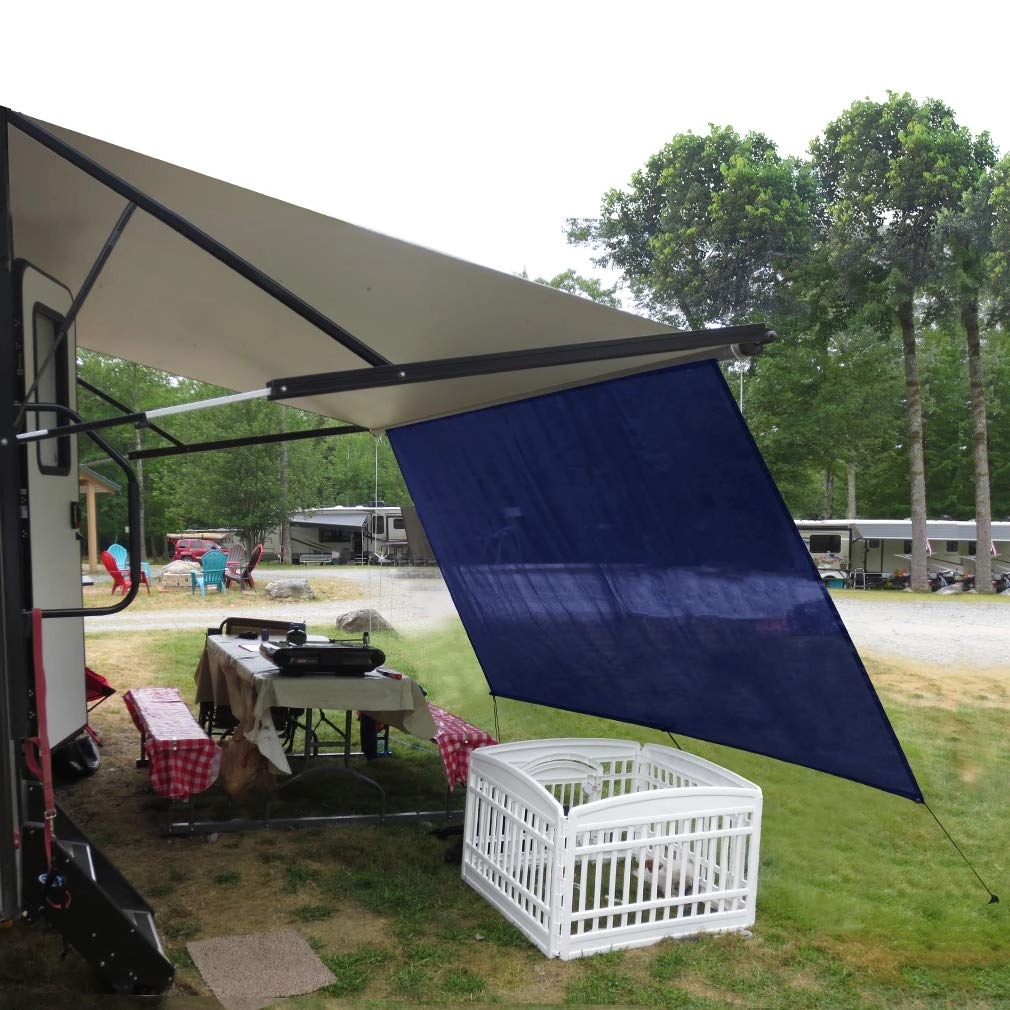 RV Awning Sun Shade Screen