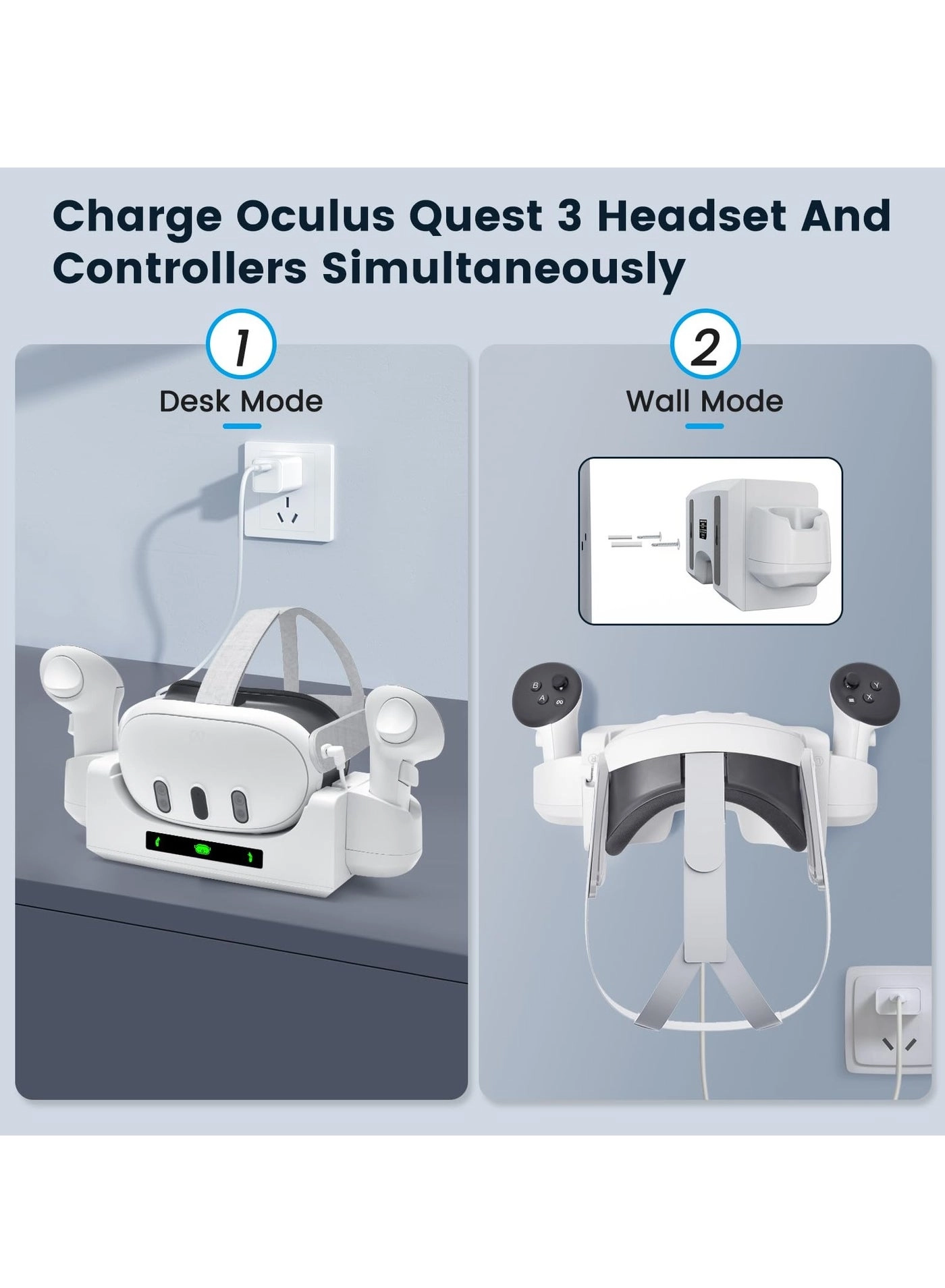 Fast Charging Dock - Meta Quest 3 Set
