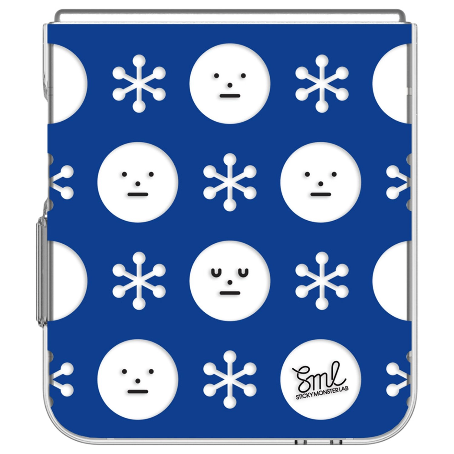 Samsung Sticky Monster Lab Slim Impression Case - transparent, recycled PC material for Galaxy Z Flip6