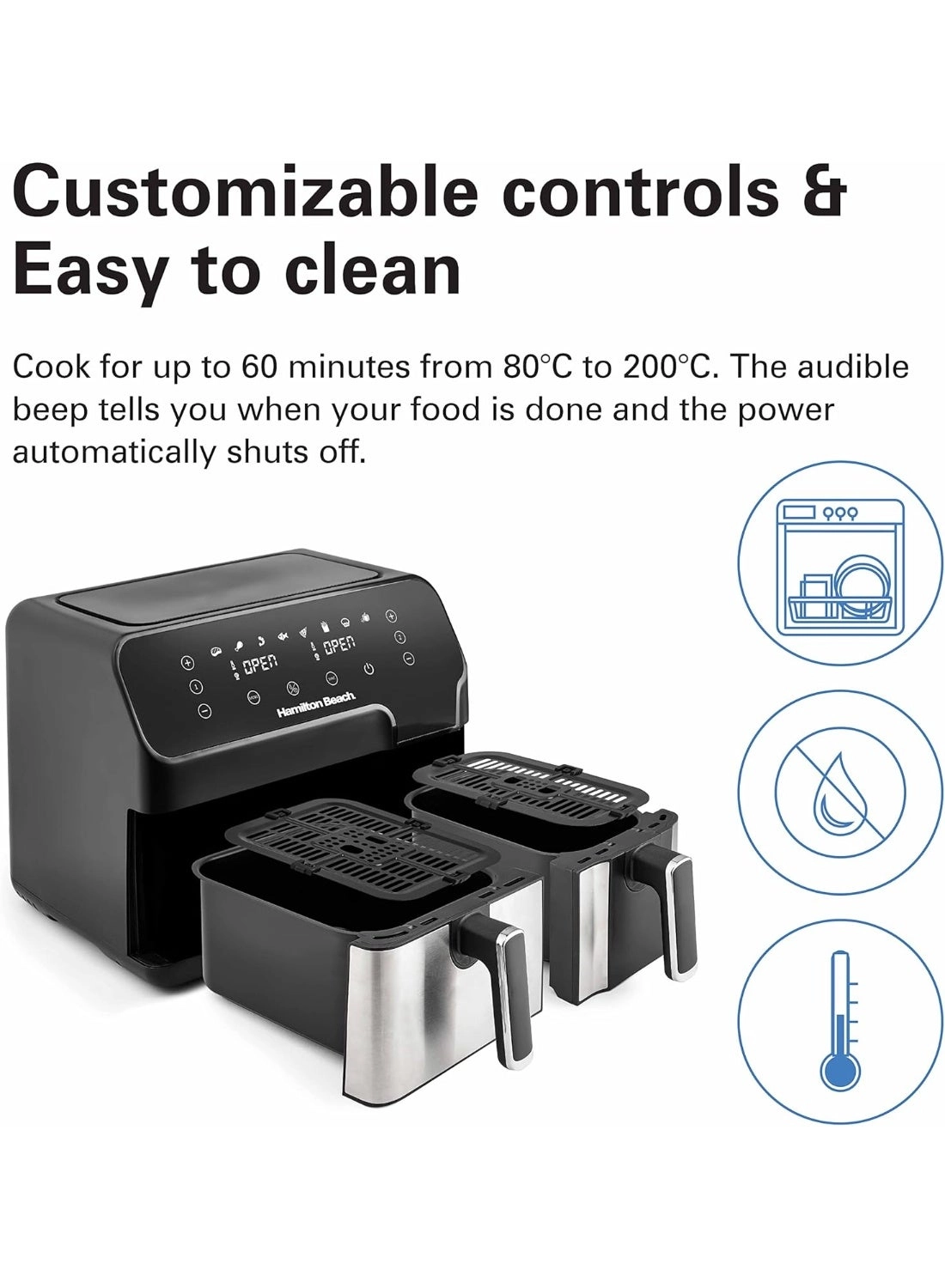 Dual Size Digital Air Fryer