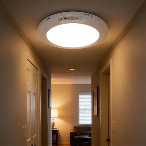 Motion Sensor Ceiling Light - 3 color temperatures Dimmable
