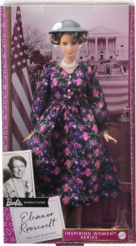 Eleanor Roosevelt Doll - 12-inch Floral Dress Ages 6+