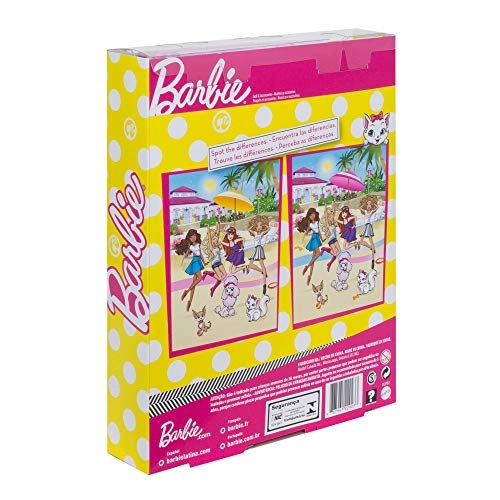 Barbie Fun & Fancy Hair Doll - 8.5 inches Blonde Hair Styling Accessories Ages 3+