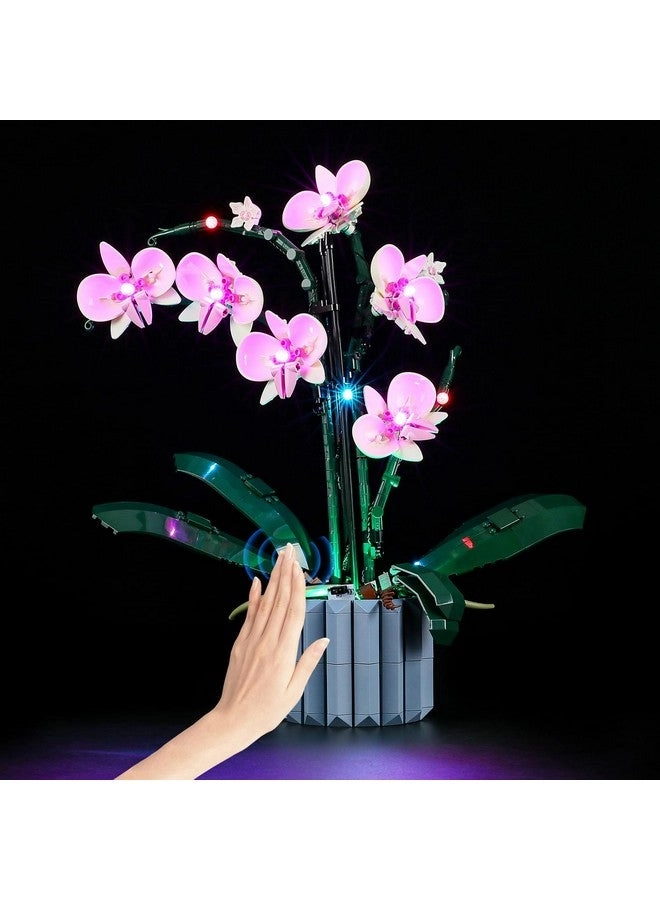 BRIKSMAX Led Lighting Kit for Lego Orchid 10311 - Compatible with Creator Expert Building Blocks Hand Sweep Sensor Switch Version