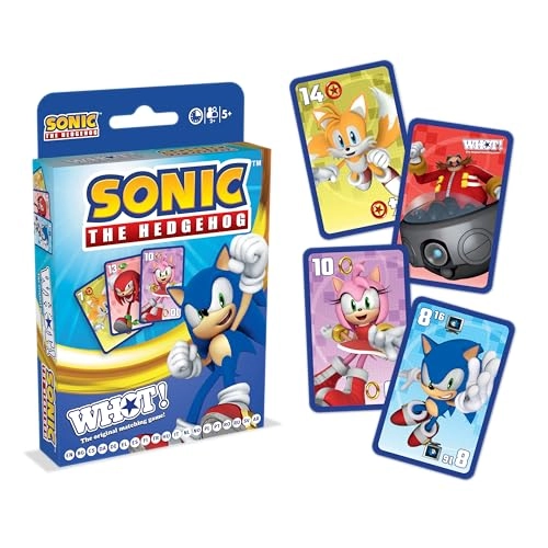 Winning Moves WHOT: Sonic The Hedgehog - Travel Card Game