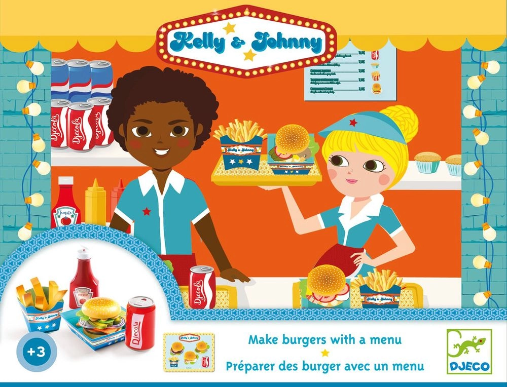 Kelly & Johnny Burger Set (637187-DJ05505)