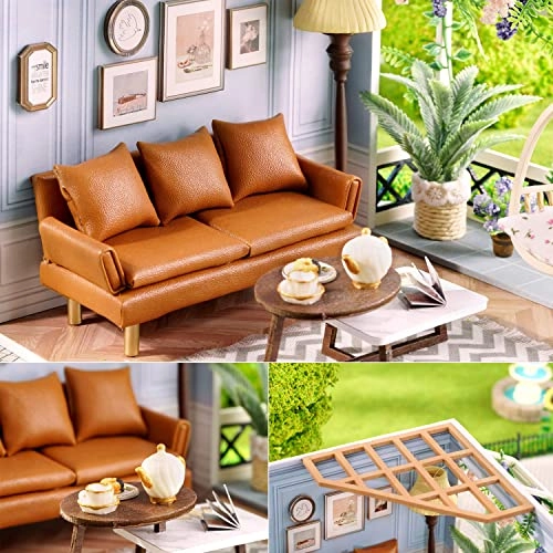 DIY Miniature Dollhouse Kit - Warm Moment 1:24