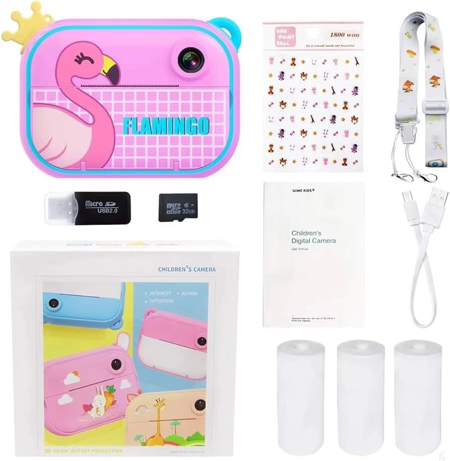 Kids Instant Print Camera