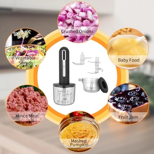 MINI Cordless Food Processor - 14 oz 30W