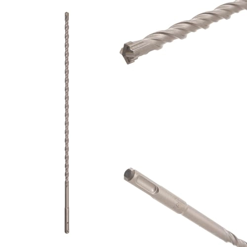 Taparia Cross Point Tip SDS Plus Hammer Drill Bit - Alloy Steel 10 mm