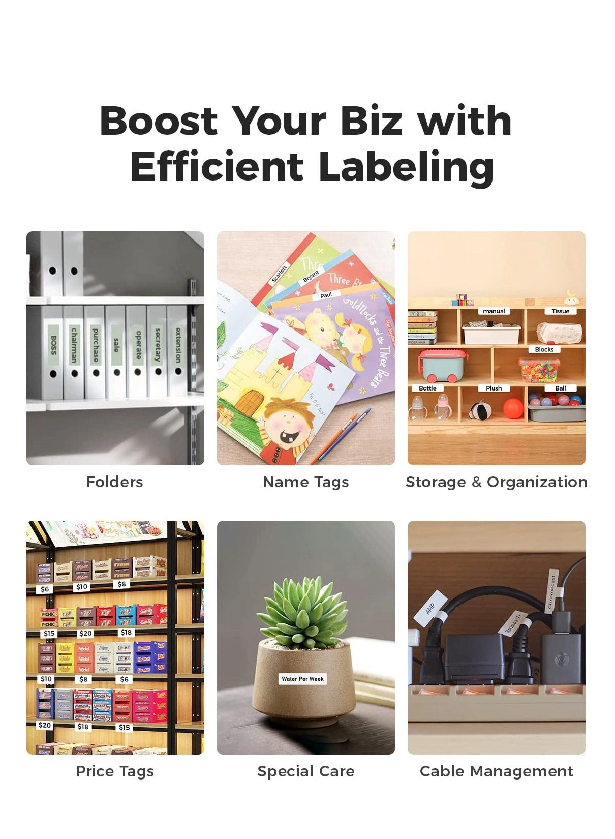 Mini label printer - Direct Thermal Printing 15mm