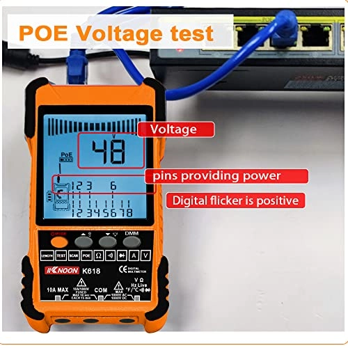 Network Cable Tester - Multifunctional PoE 600m