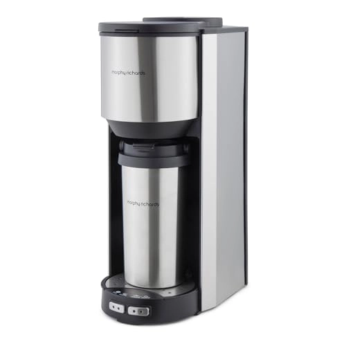 Tazza Pour & Go - 35g Integrated Grinder Travel Mug