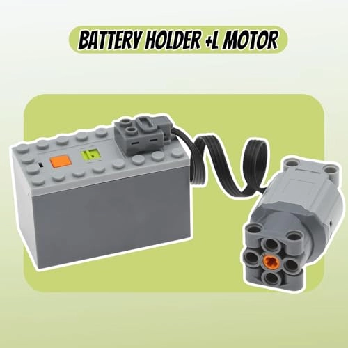L Motor + AA Battery Box + AAA Battery Box - 4 pcs