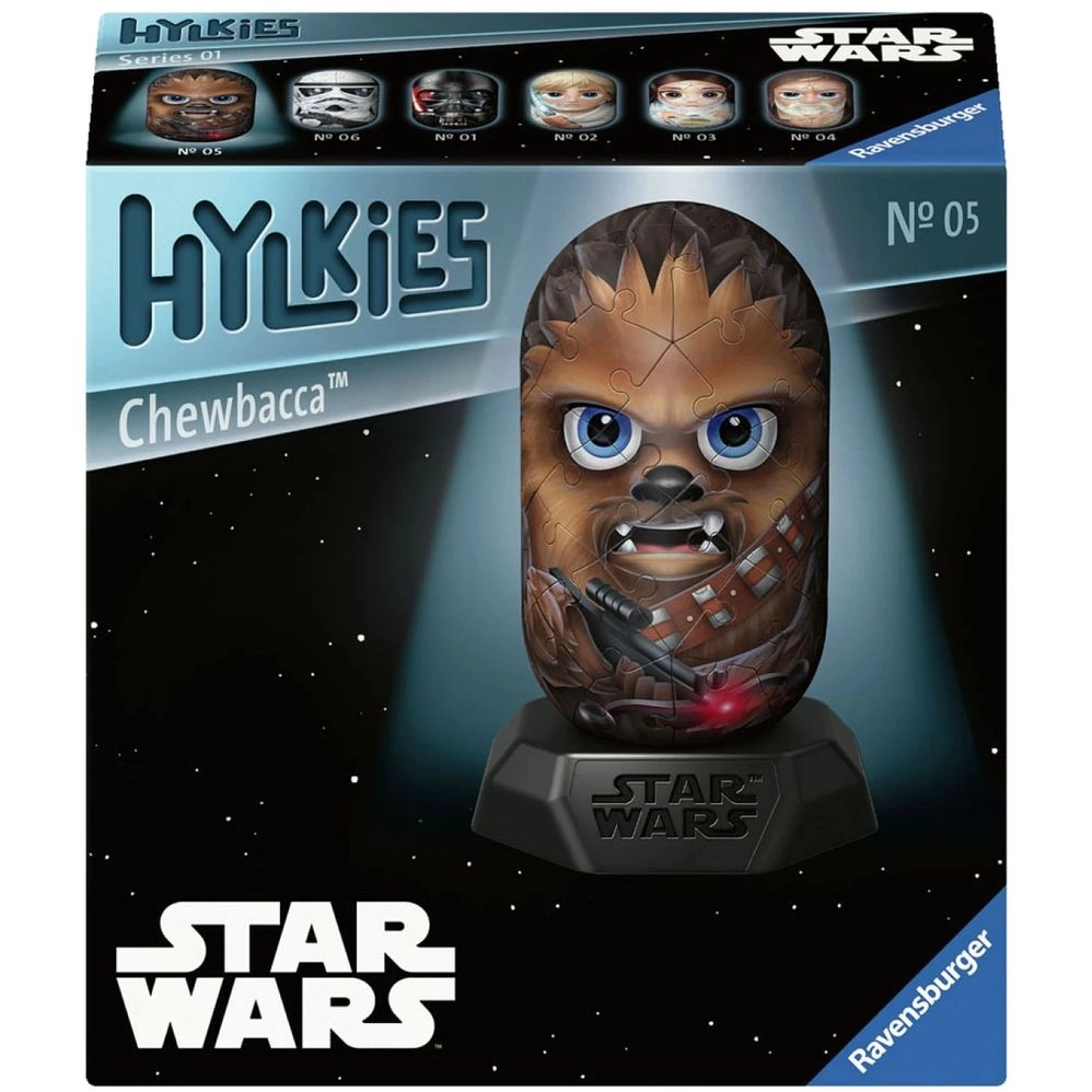 RAVENSBURGER PUZZLES Chewbacca 3D Puzzle (12001016-6) - 54 pcs