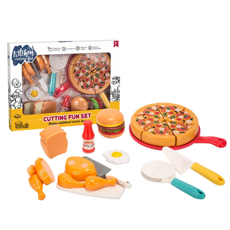 Wooden Fruits & Vegetables Basket Toy Set (5551007-MSN17067)