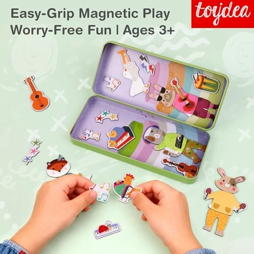 Magnetic Puzzle Box Artist - 3 years+ 30 pieces
