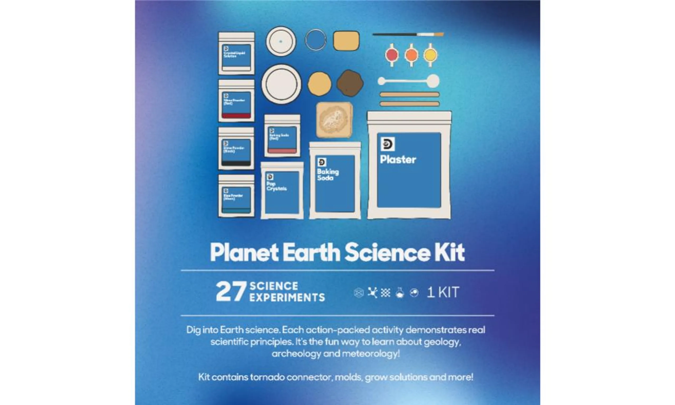 Planet Earth Science Kit Geology, Archaeology & Meteorology - 8 years+