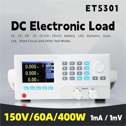 ET5301 - Benchtop Programmable DC Electronic Load + ET5302