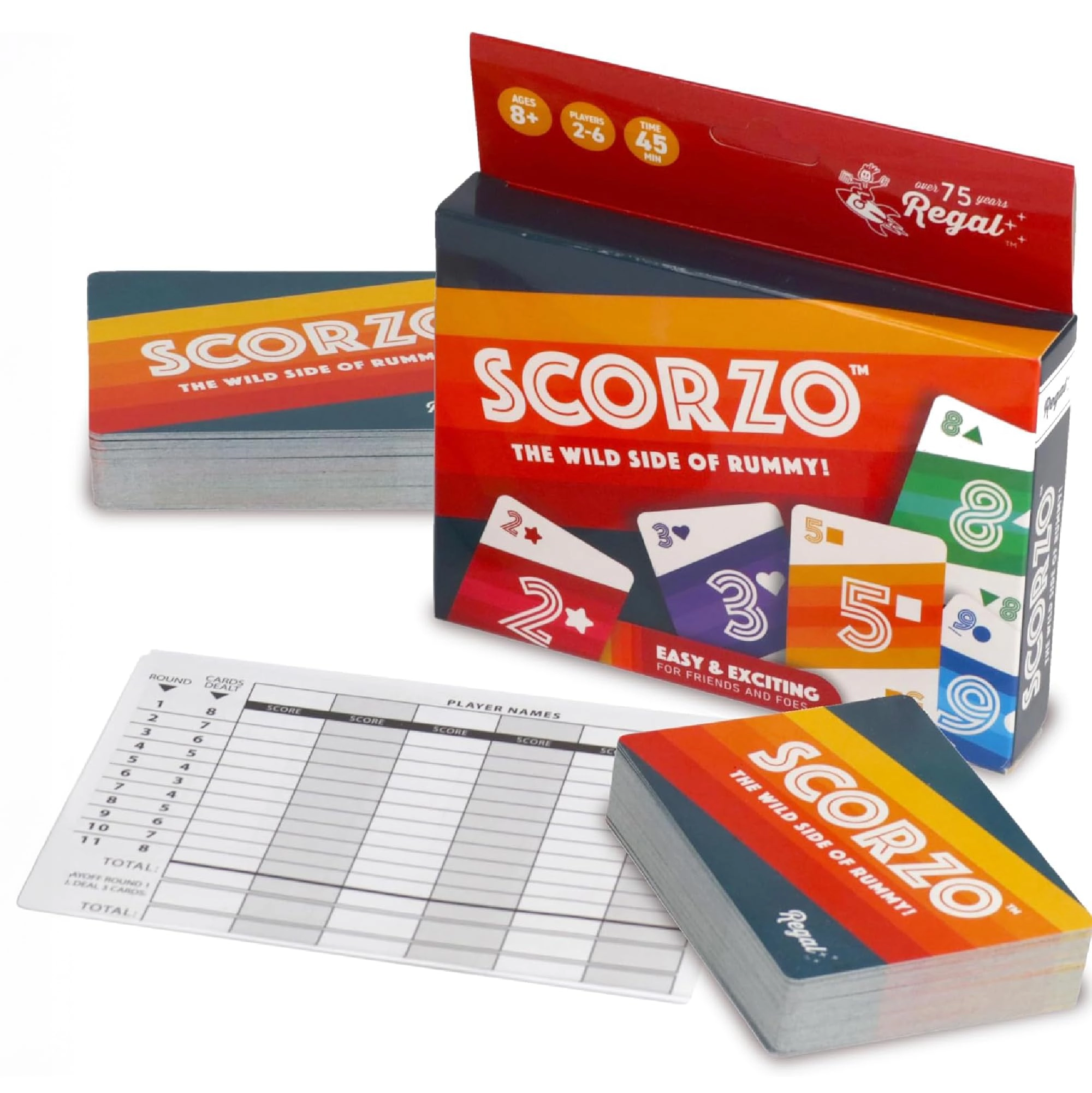 Regal Games ScorZo - Rummy Card Game