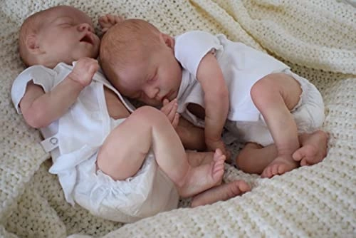 Reborn Baby Doll - 18 Inch Silicone Full Body Twins Ages 3+