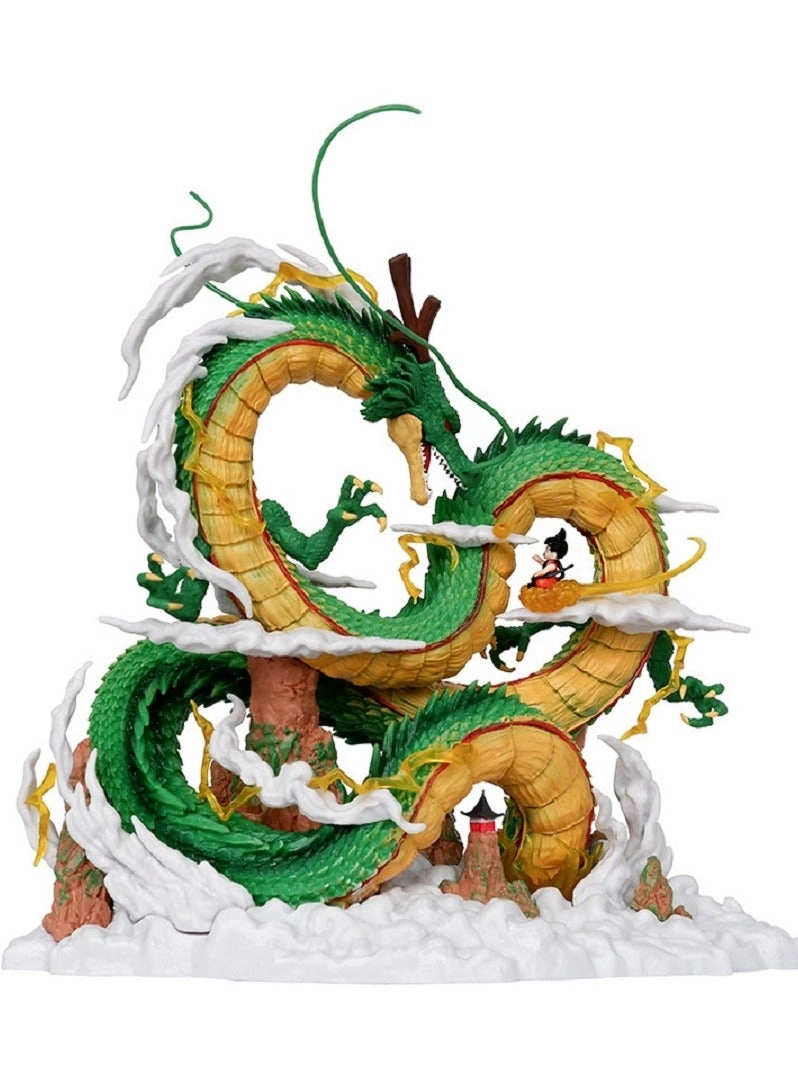 Generic Shenlong + Little Goku - Small-sized Wish-making