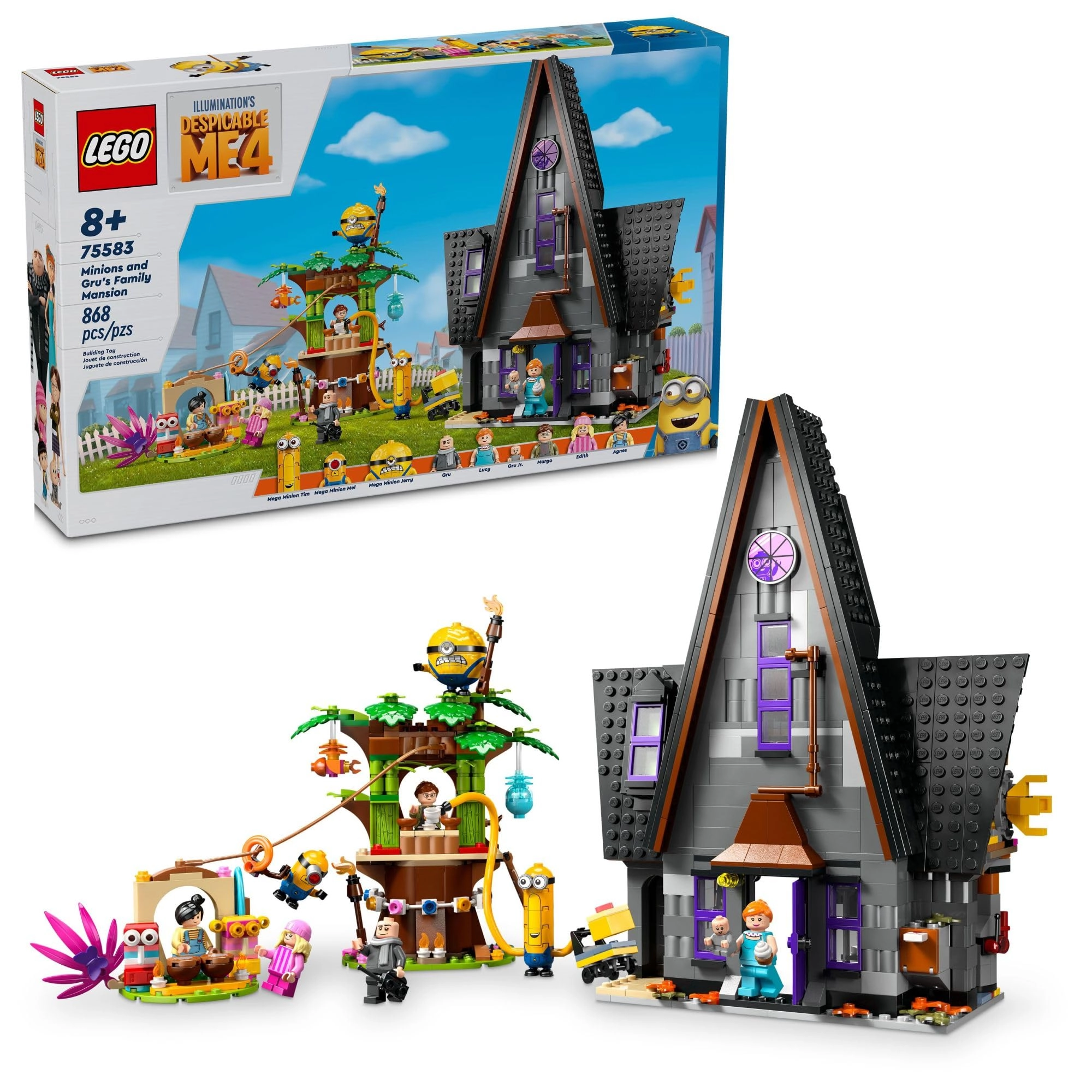 Despicable Me Minions and Gru's Family Mansion (75583)