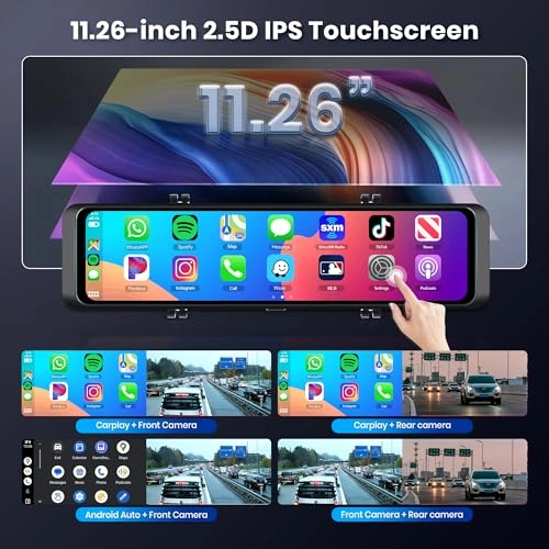 Mirror Dash Cam - 4K 2160p